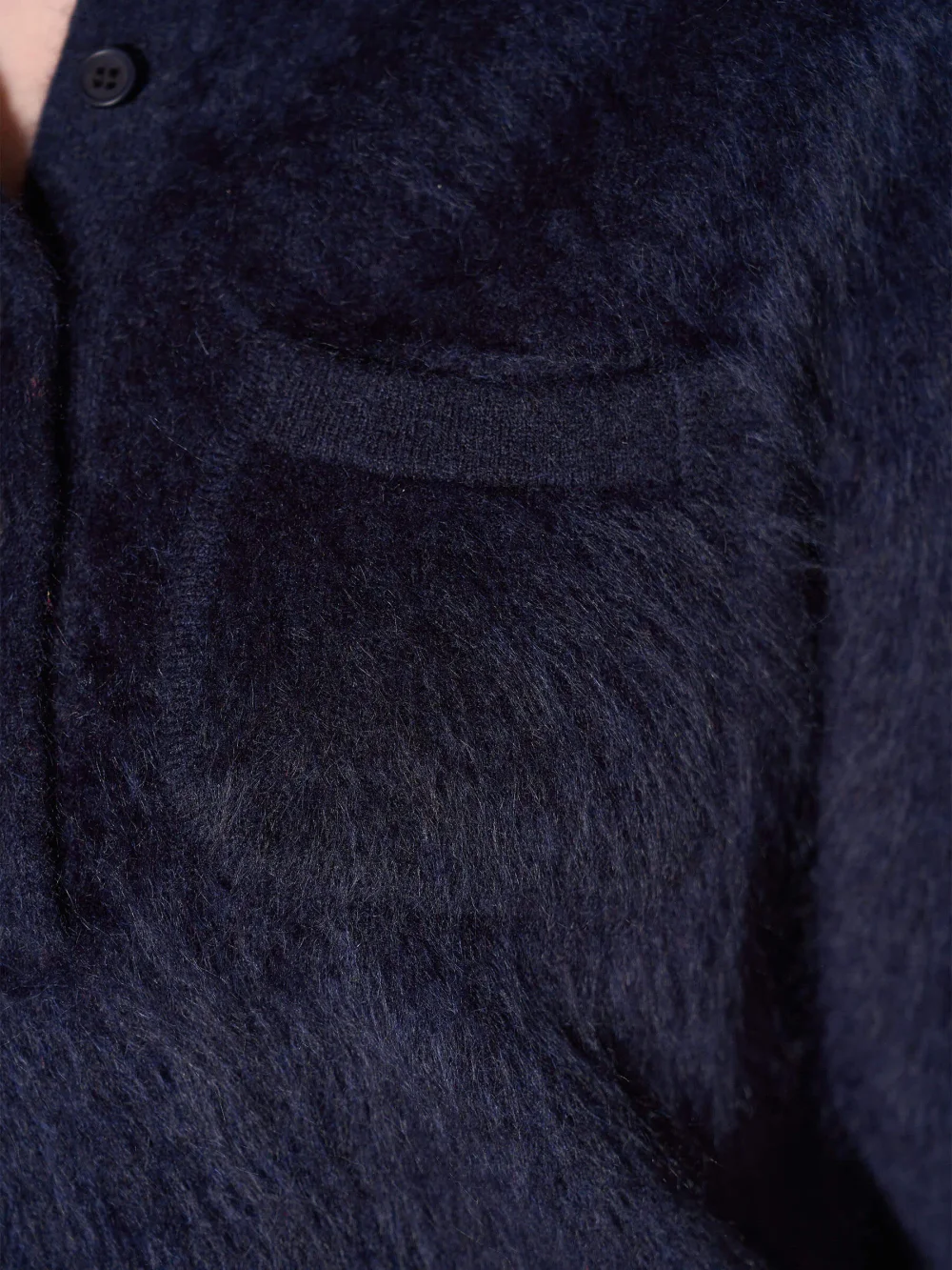 Brushed Cashmere Dames Polo Truitje Rebel Blauw