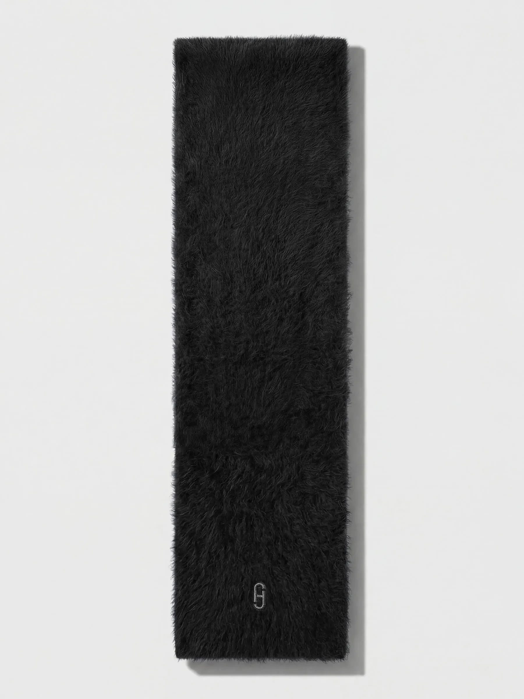 Brushed Cashmere Dames Sjaal Santos Zwart
