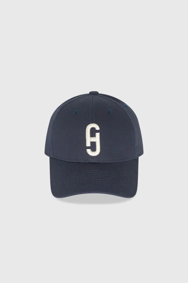 Damen-Kappe mit Logo, Jeff Blau