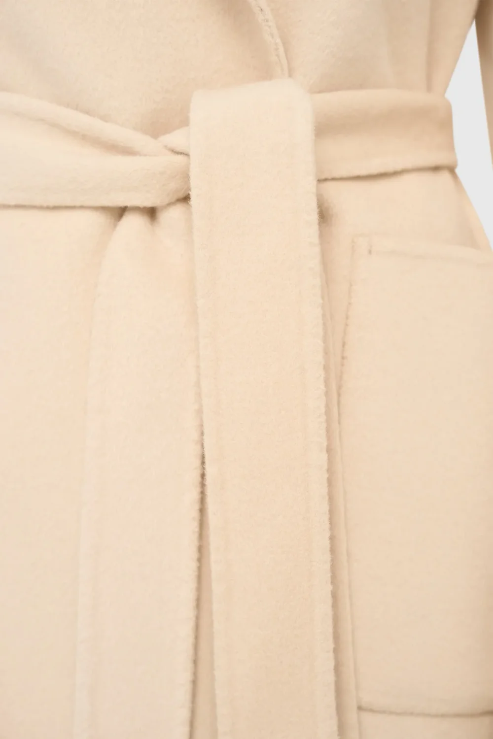 Damenjacke aus Kaschmir, Double-Face, Calvin, Beige