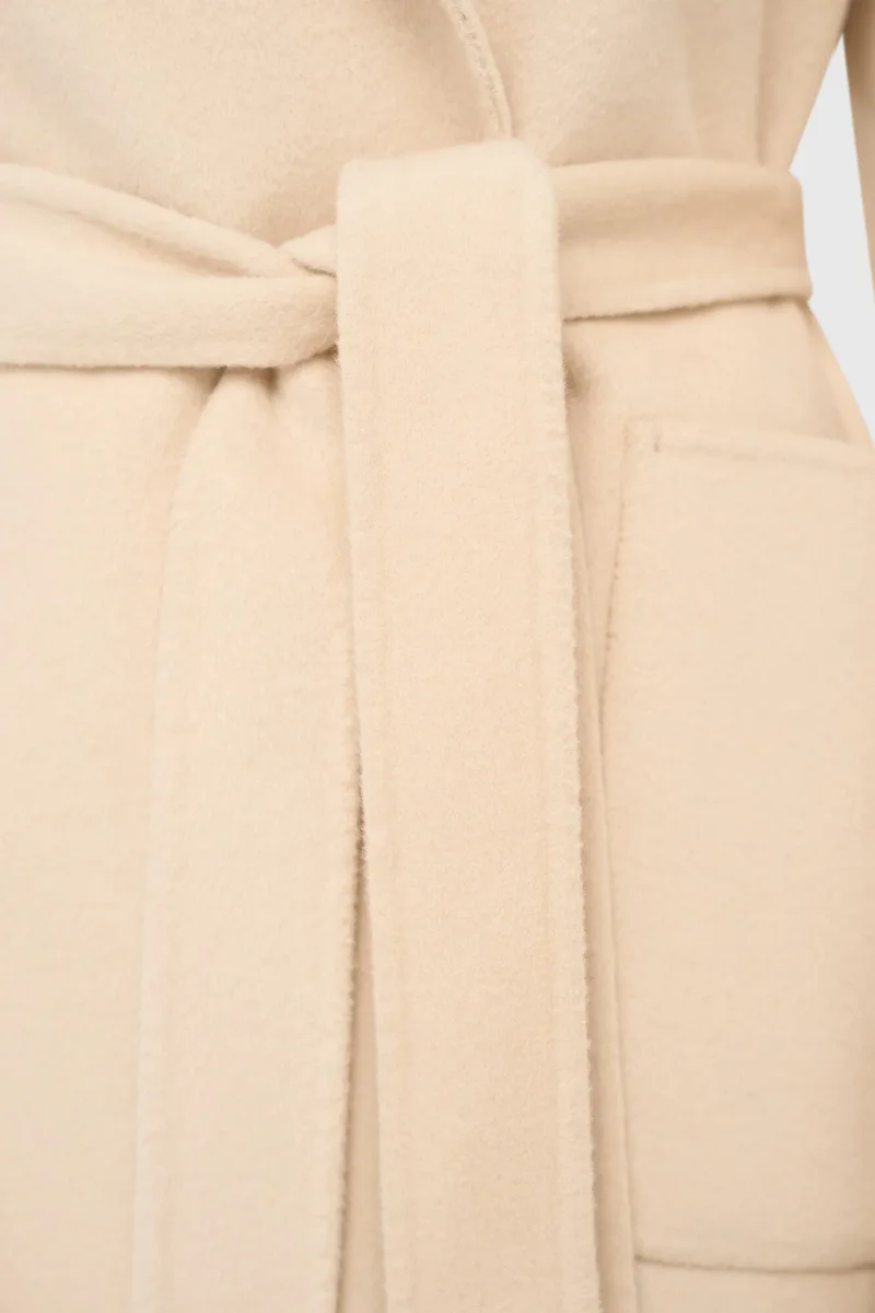 Damenjacke aus Kaschmir, Double-Face, Calvin, Beige