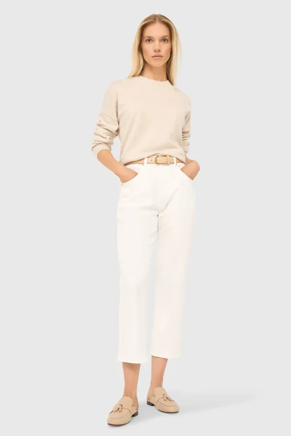 Women's Cashmere Sweater Lewis Beige