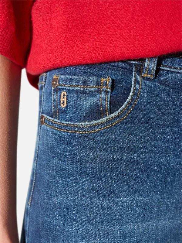 Cashmere Dames Trui V Hals Romeo Rood