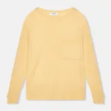 Cashmere Dames Trui Wijde Hals Dayton Geel