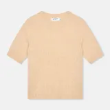Cashmere Dames Truitje Korte Mouw Creme Eloi