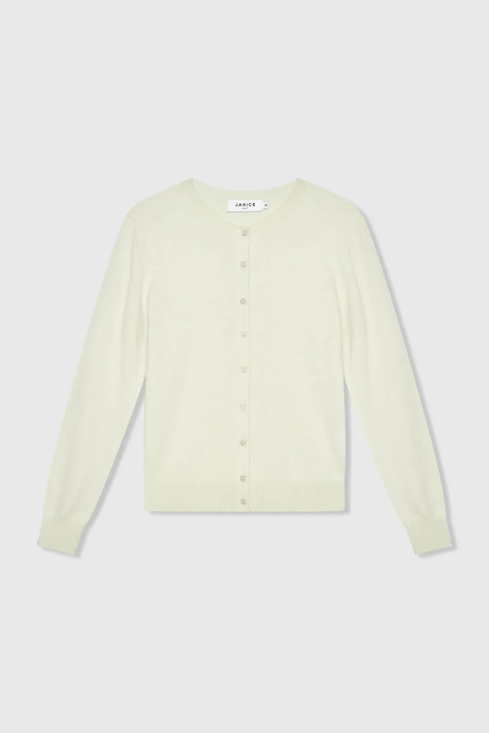 Kaschmir-Strickjacke für Damen, grün, Lucas