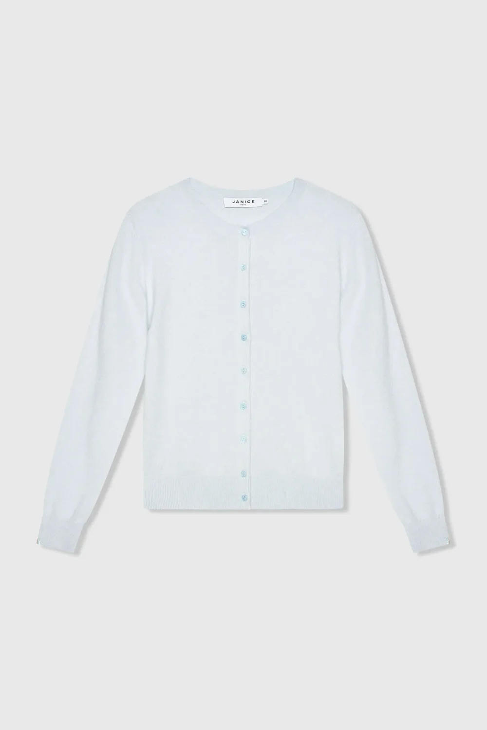 Women's Light Blue Cashmere Cardigan Lucas