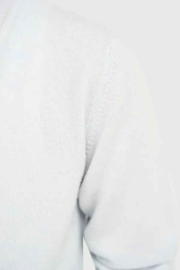 Women's Light Blue Cashmere Cardigan Lucas