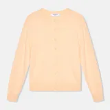 Cashmere Dames Vest Peach Lucas
