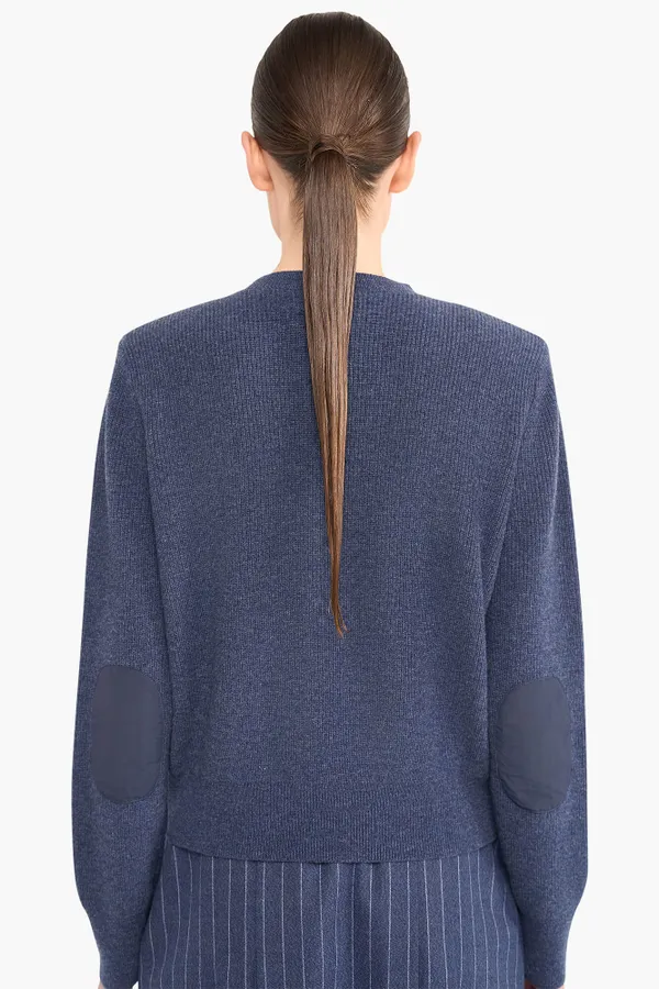 Cashmere Trui Dames Barron Blauw