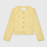 Dames Blazer Jasje Tweed Laurent Geel