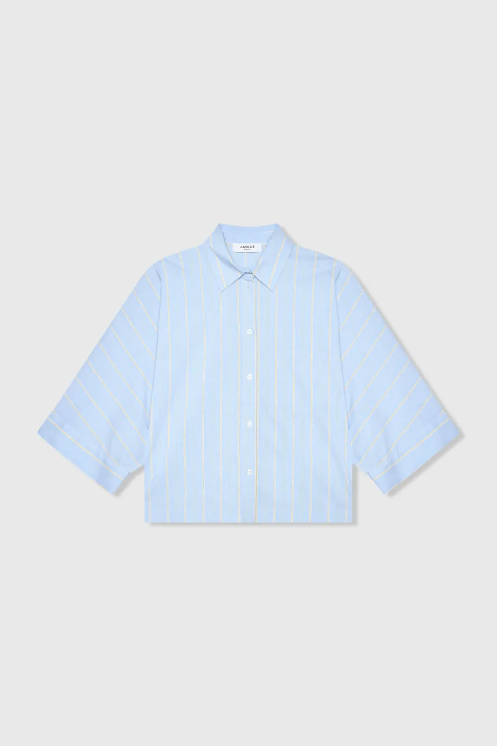 Women's Striped Blue Blouse by Carl