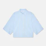 Dames Blouse Gestreept Blauw Carl