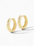 Gouden Oorbellen Hoops Creolen Aspen Medium