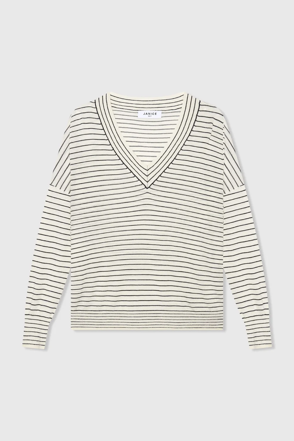 Darren Off White Streifen