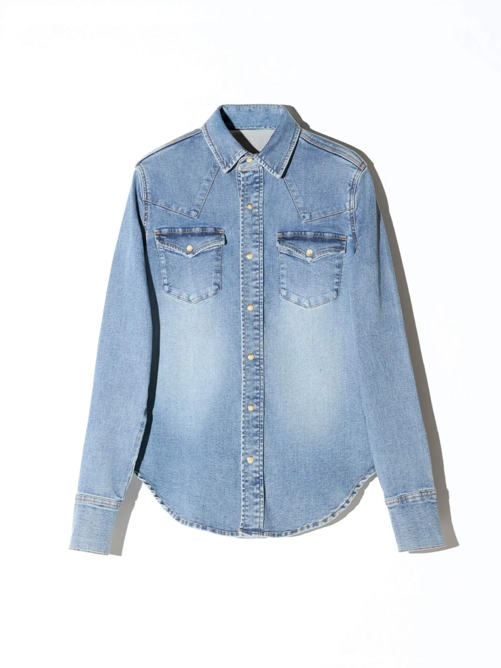 Denim Blouse Dames Stretch Levi 114