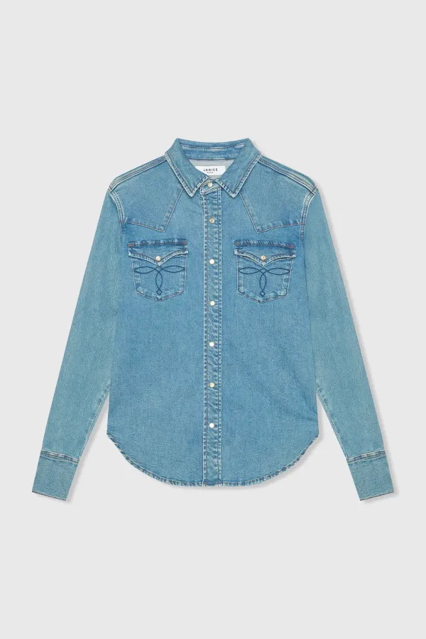 Denim-Bluse für Damen, Stretch, Levi's 379