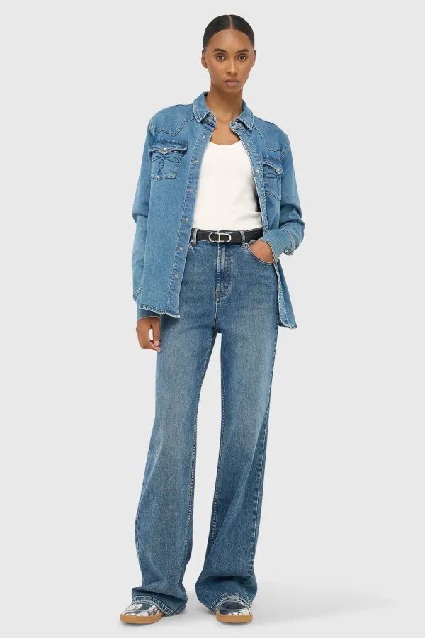 Denim-Bluse für Damen, Stretch, Levi's 379