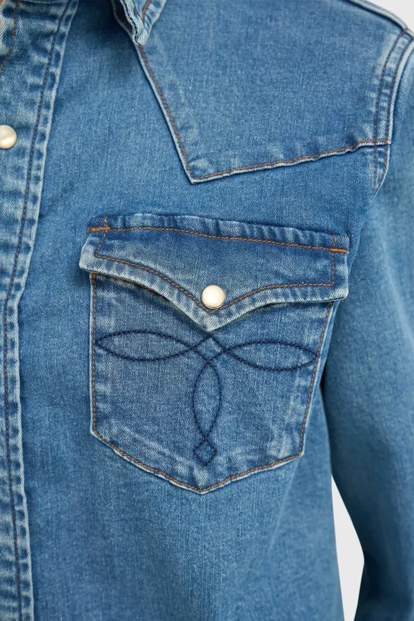 Denim-Bluse für Damen, Stretch, Levi's 379