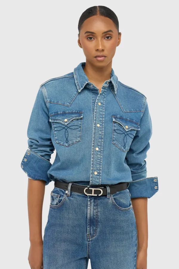 Denim-Bluse für Damen, Stretch, Levi's 379