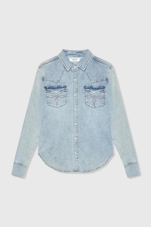 Women's Stretch Denim Blouse Levi's 565