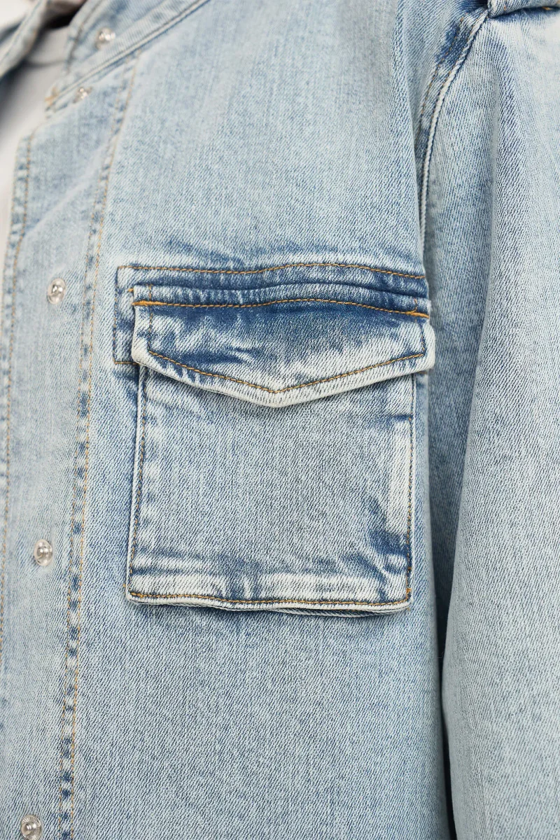 Jeansjacke für Damen, Dwayne, Blau, Größe 565