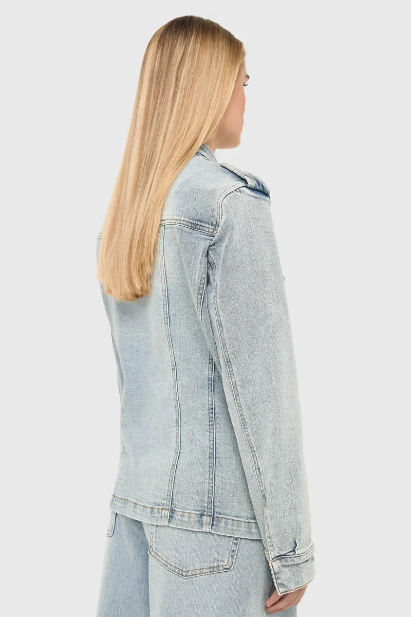 Jeansjacke für Damen, Dwayne, Blau, Größe 565