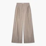 Dollar Pantalon Beige Gestreept