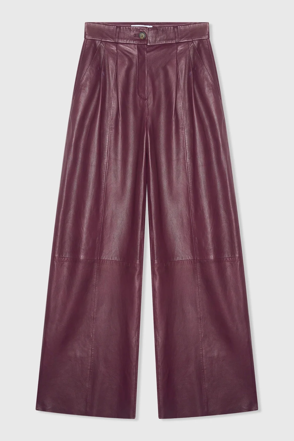 Burgundy Leather