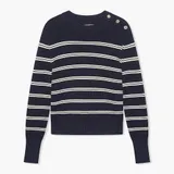 Donovan Trui Blauw Wit