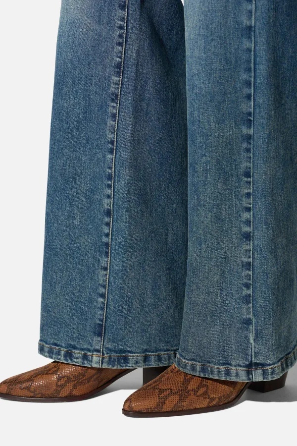 Enkellaars Western Dames Suede Colt Slangenprint