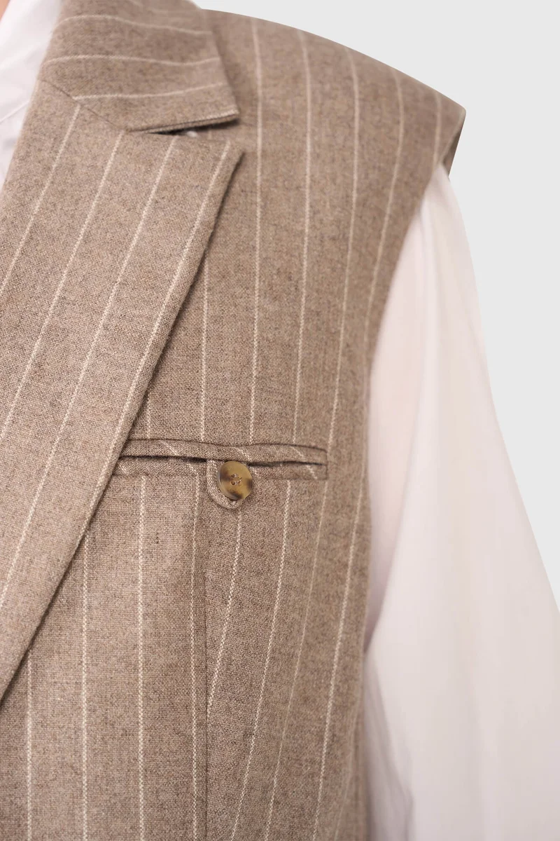 Marvin Beige Gestreift
