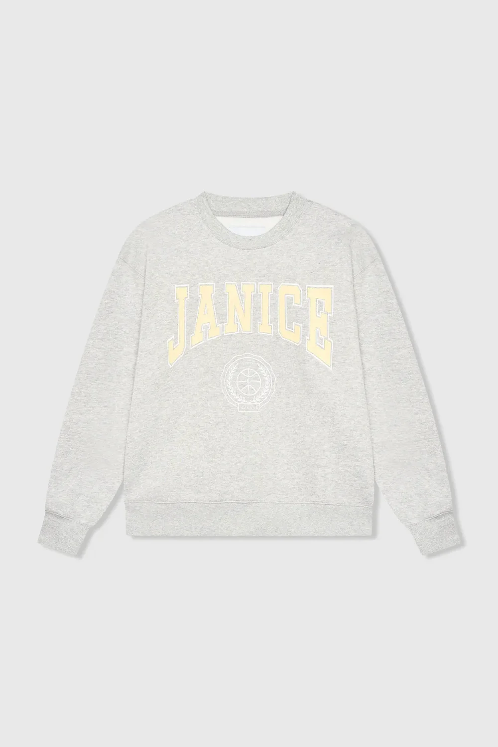 Gray Women's Cotton Sweater with Owen Logo