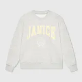 Grijze Dames Sweater Katoen Owen Logo