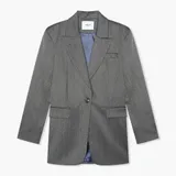 Hank Grijs Streep Lurex