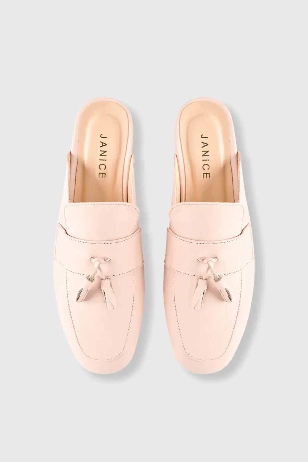 Women's Slip-On Loafers: Burt Mule in Pink