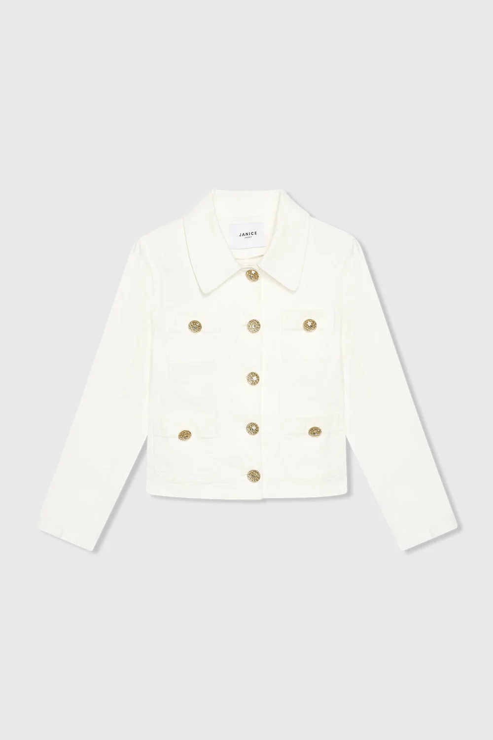 Tatum Jeansjacke Off White
