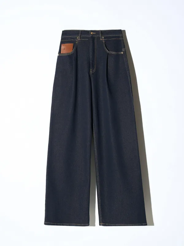 Jeans Dames Barrel Stretch Denim Drew Japanse Denim