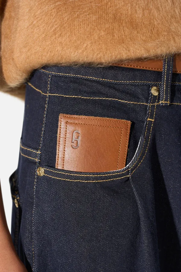 Jeans Dames Barrel Stretch Denim Drew Japanse Denim