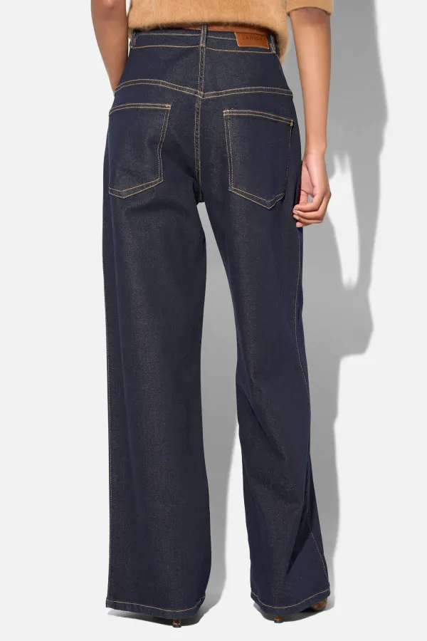 Jeans Dames Barrel Stretch Denim Drew Japanse Denim