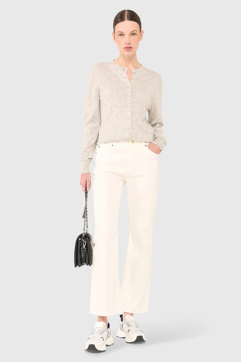 Cooper Jeans Kick Flared Off White 000
