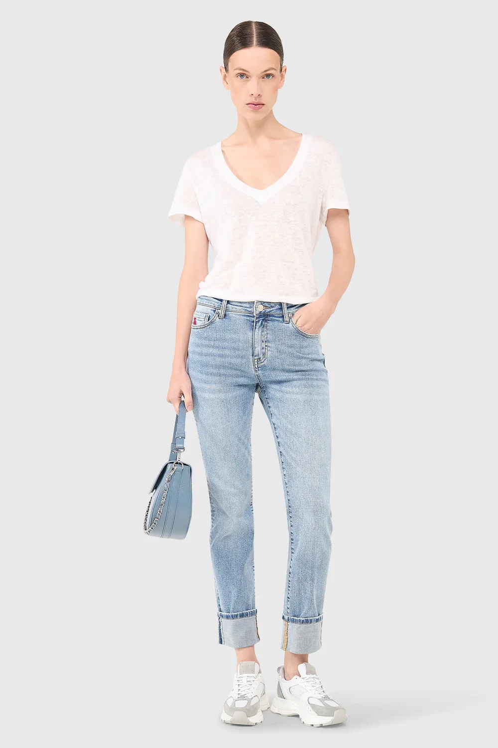 Cooper Jeans Turnup Blue 435