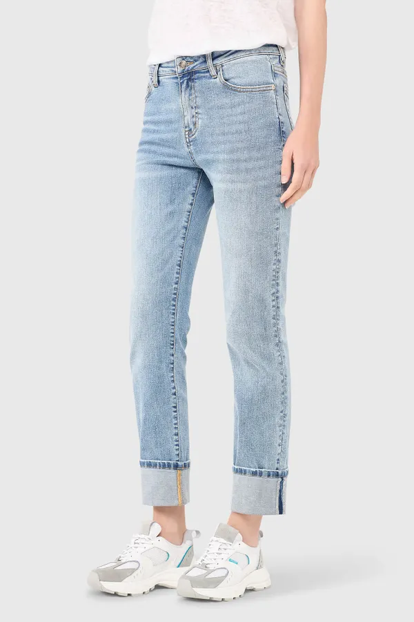 Cooper Jeans Turnup Blauw 435