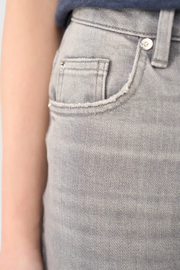 Jason Jeans Destroyed Grau 110