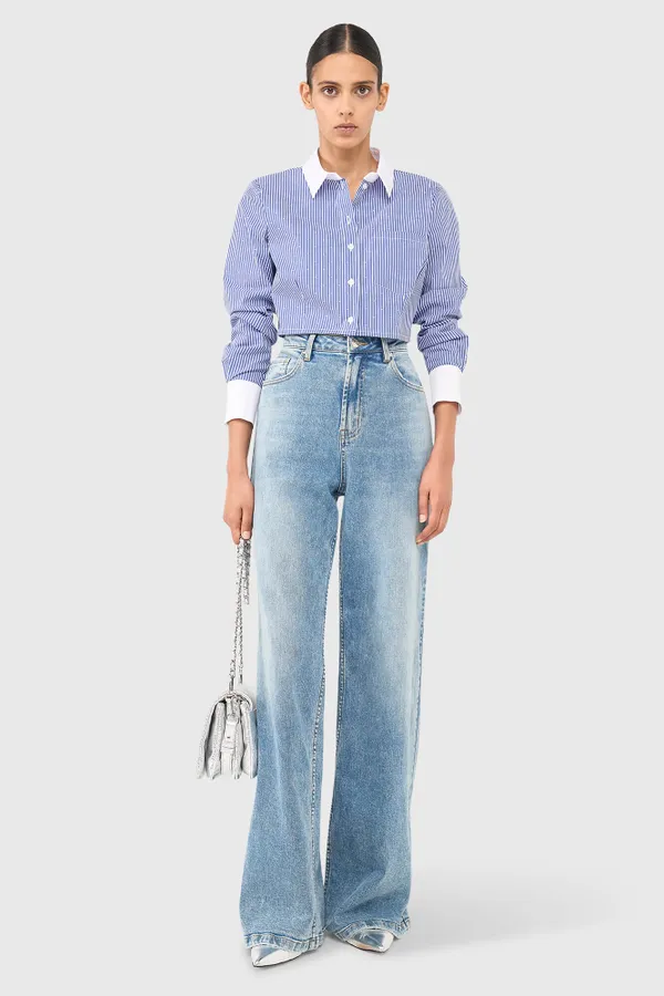 Mason Jeans Blau 277