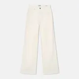Jeans Dames Rechte Pijp High Rise Jason Off White 264