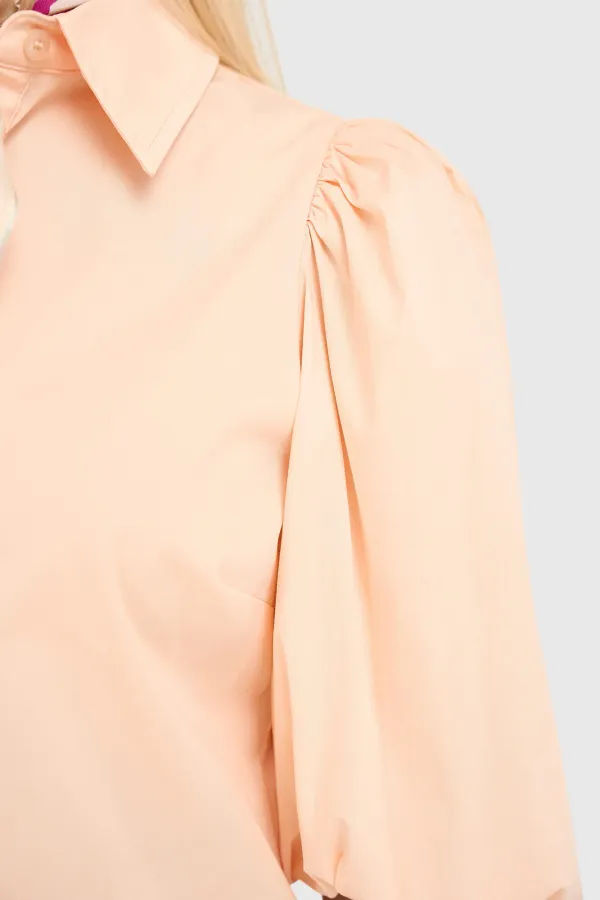 Baumwollbluse für Damen Lars Peach