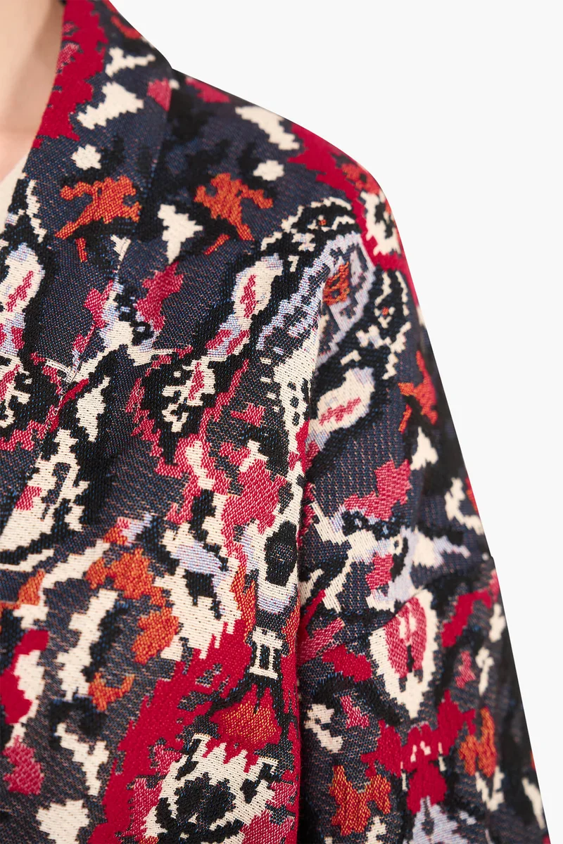 Kimono Dames Jacquard Preston Aztec