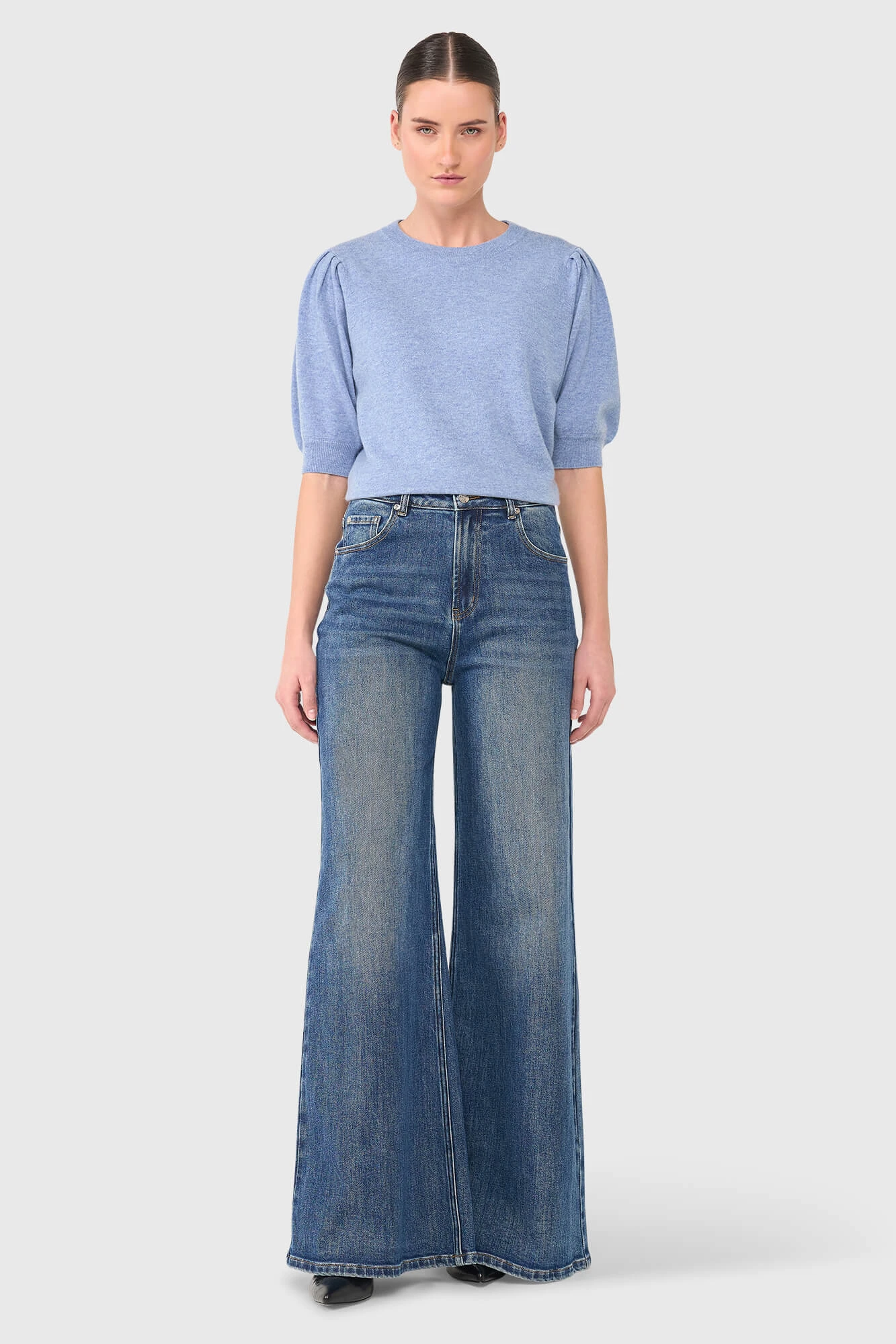 Peyton Denim Blau