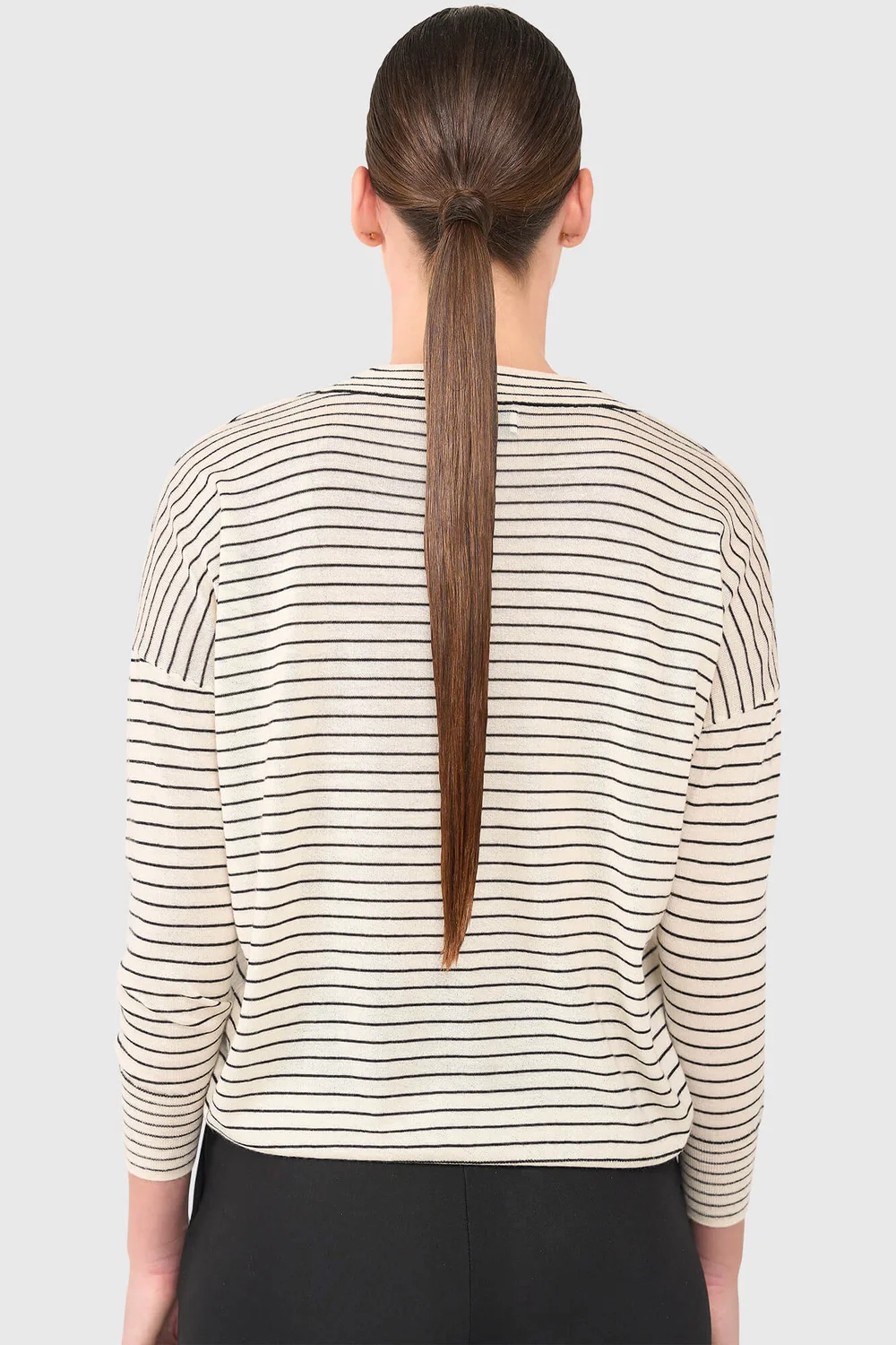 Darren Off White Streifen